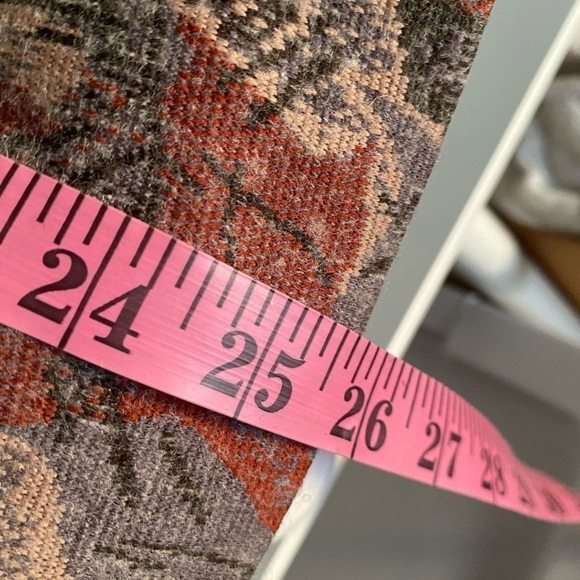 Wool Blended Floral Motif Vintage Jacket Blazer I Size: 11 - Picture 11 of 12